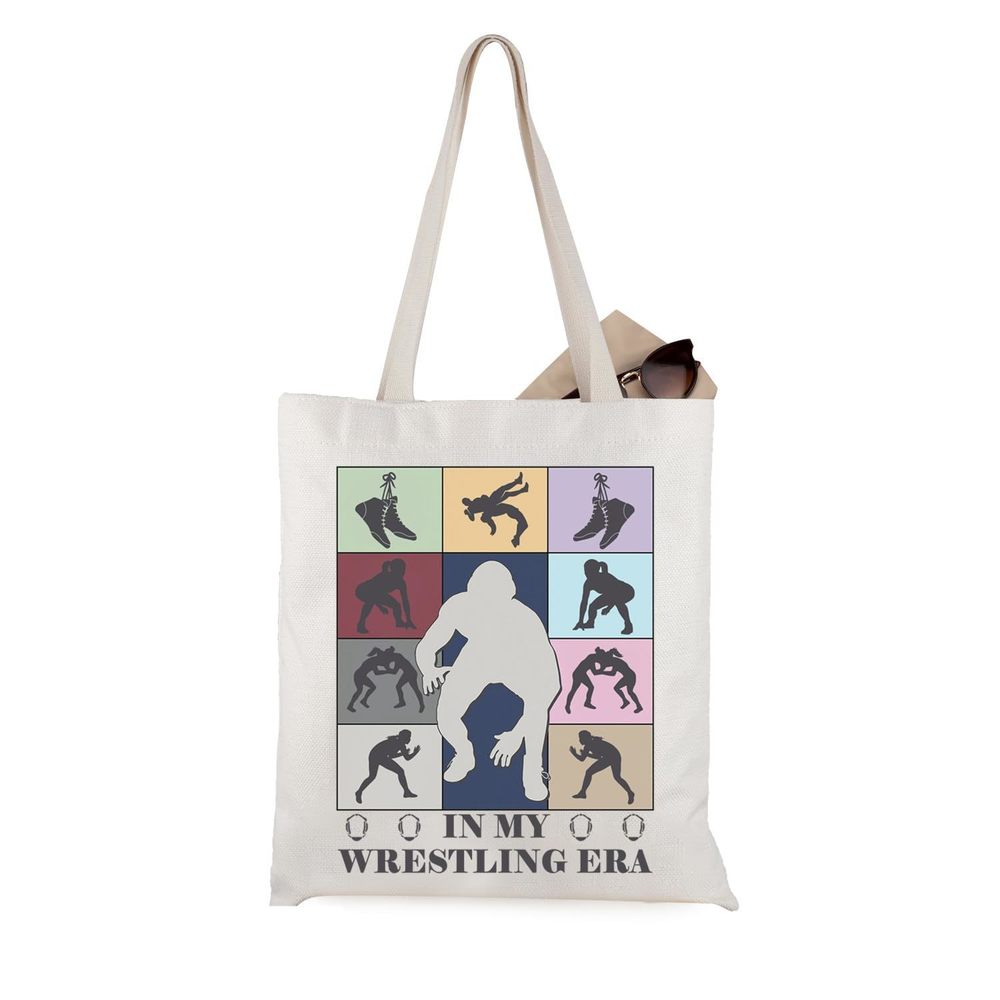 Wrestling Gift Girl Power Female Wrestler Gift Sports Bag Casual Tote Bag UwU